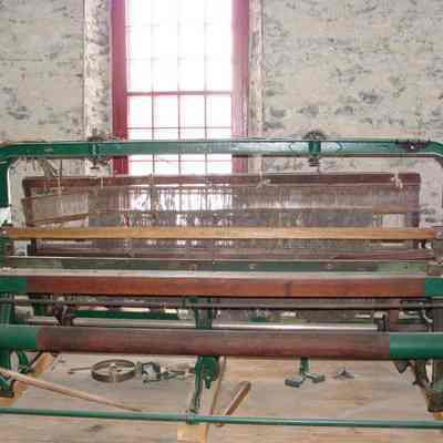 front of machine
