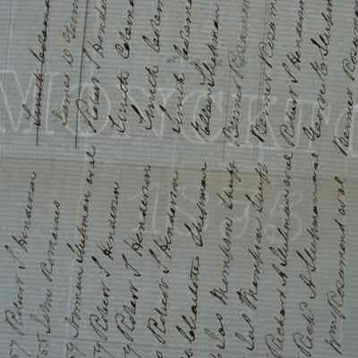 Document, North Lanark Registrar Office