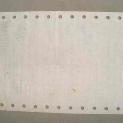 Giles Auto Parts receipt for Leonard Fulton