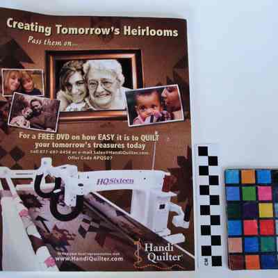 100 Quilt Blocks Spring 2007 Back