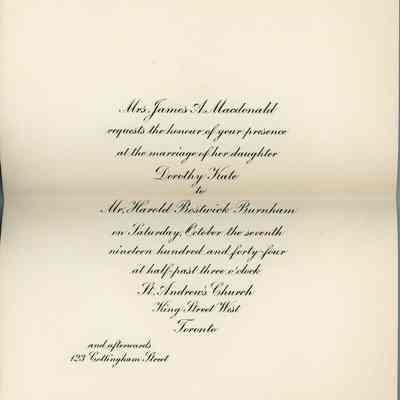 Wedding Invitation