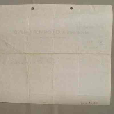 Invoice McGinnus & O'Connor LTD.