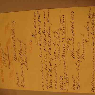 Andes Insurance company with Brown and McArthur insurance payment