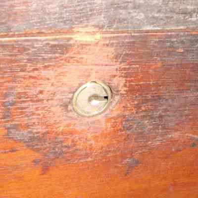 original punch clock from Rosamond Mill