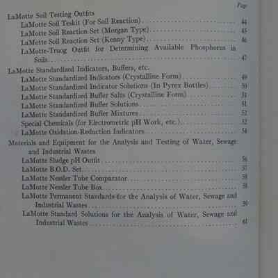 The ABC of pH (hydrogen ion) control : Colometric determination of pH (hydrogen ion concentration) and for water analysis / LaMotte Cemical Products.