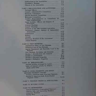 AATCC Technical Manual : Volume 48.