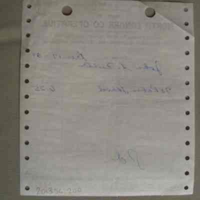 North Lanark Co-operative invoice by John S. Fulton.