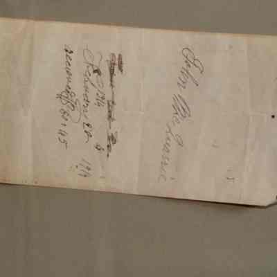 Receipt from the Bank of Montreal to John Fulton