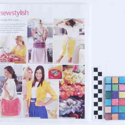 Sew Stylish Spring 2009 Back