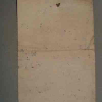 Metcalfe's Construction receipt for Len Fulton