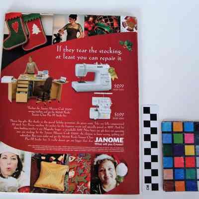 Sew News December 2007 Back