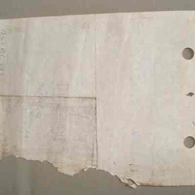 G. E. Gomme Planning Mill invoice for Len Fulton