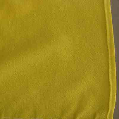 Yellow fabric sample