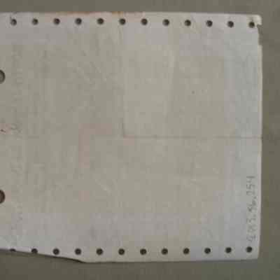 North Lanark Co-operative invoice for John Fulton