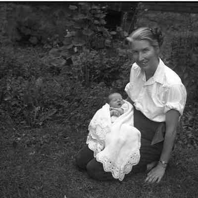 Photo Negatives - Burnham Family