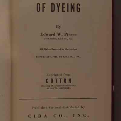Modern methods of dyeing / by Edward W. Pierce.