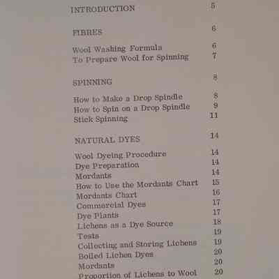 An introduction to spinning and dyeing / Prepared by Marie Alkien for Sports and Recreation Bureau; Ministry of Community and Social Services.