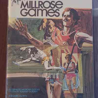 1973 Millrose Games Program