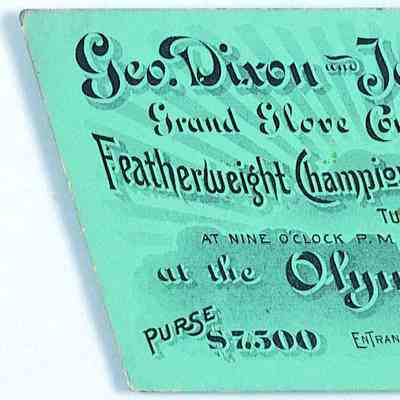 George Dixon vs. Jack Skelly