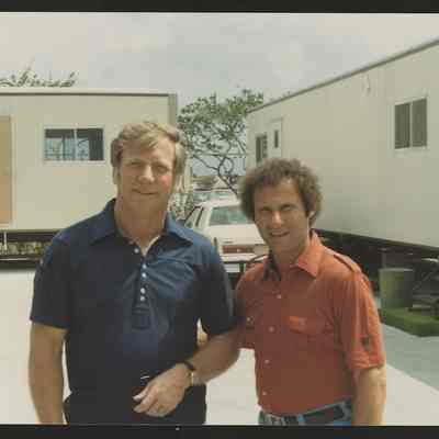 Mickey Mantle and Joel Platt
