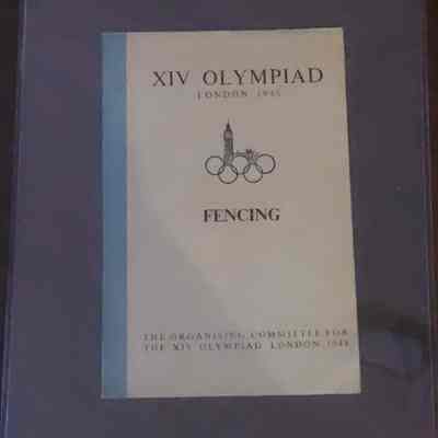 1948 Summer Olympics Fencing Guide
