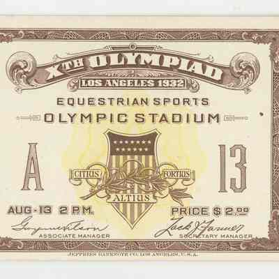 1932 LA Olympics