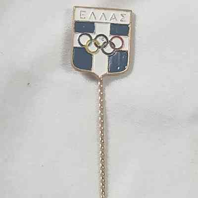 Greece Olympic Pin