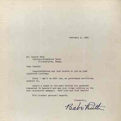 Ruth, Babe
