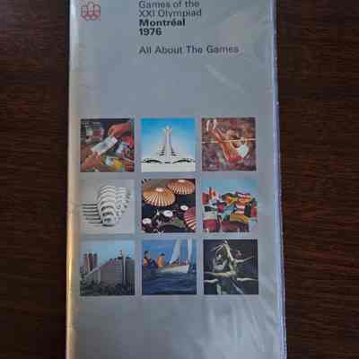 Montreal Olympics "All About the Games" Booklet 1976