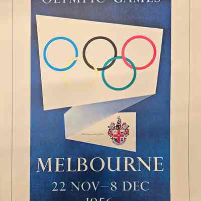 1956 Olympics Melbourne
