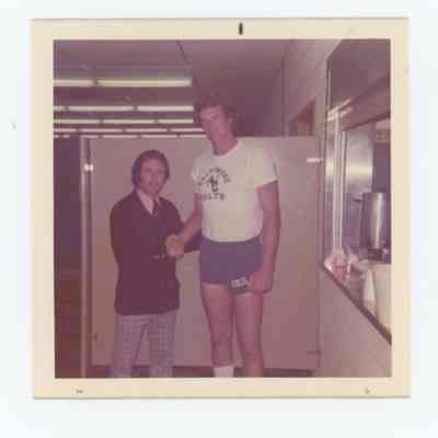 Ted Hendricks and Joel Platt