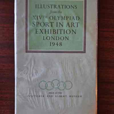 Illustrations of Sports in Art from London Olympics 1948