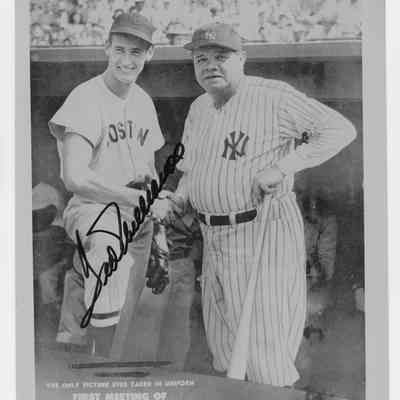 Williams, Ted and Babe Ruth