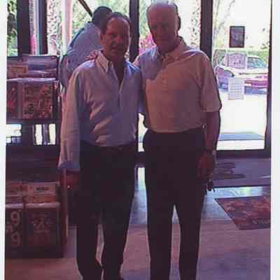 Whitey Ford and Joel Platt