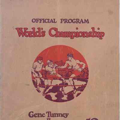 Tunney vs. Dempsey