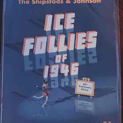 1946 Ice Follies 10th Anniversary Program