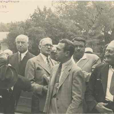 Ruth, Babe, Honus Wagner and Jim Farley