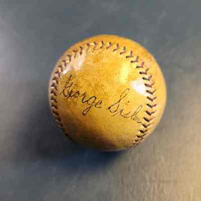 Sisler, George; Joe Bush and one other player