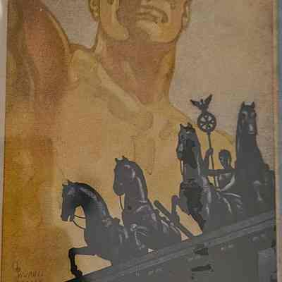 1936 Olympics Berlin Germany Program