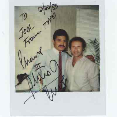 Alexis Arguello and Joel Platt