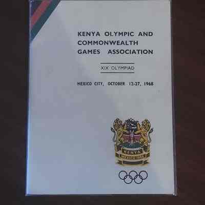 1968 Summer Olympics Kenya Olympic Guide