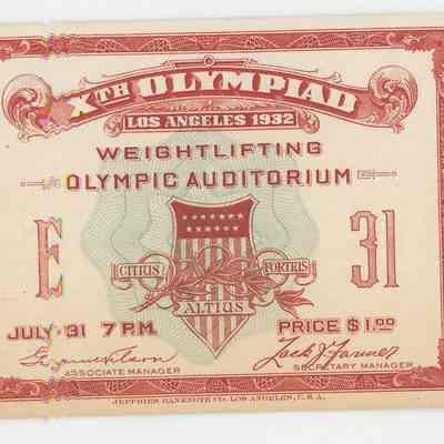 1932 LA Olympics