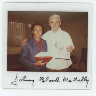 Johnny Blood McNally and Joel Platt