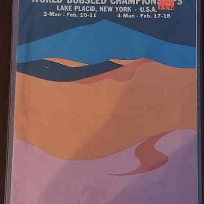 1973 World Bobsled Championship Program
