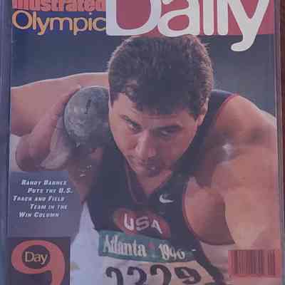 1996 Summer Olympics Sports Illustrated Program Day 9