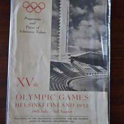 1952 Helsinki Olympics
