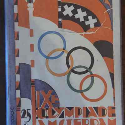 1928 Summer Olympics Program