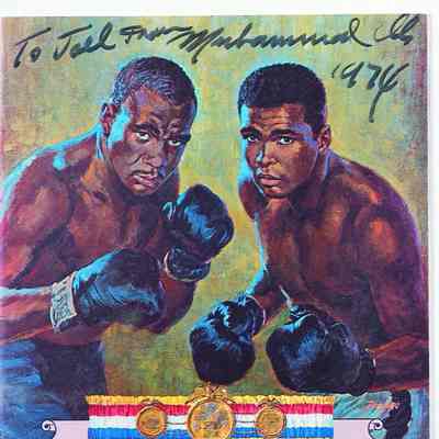Clay vs. Liston 1974