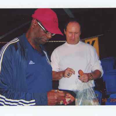 Bob Beamon and Joel Platt