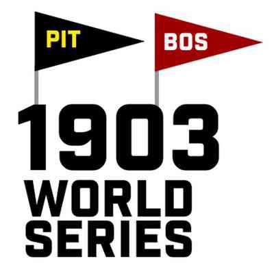 1903 World Series (1st ever) Scorebooks (handwritten), Honus Wagner & Cy Young played